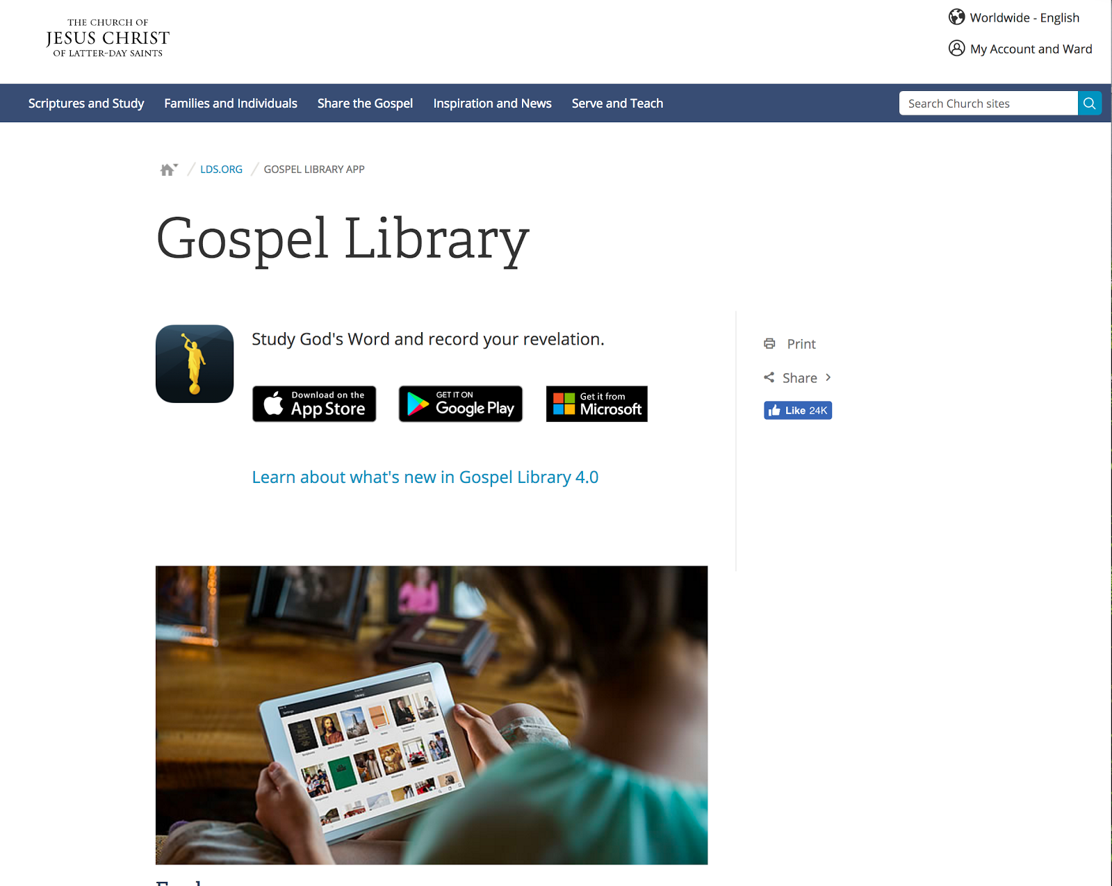 gospel library for mac